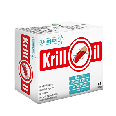 Anti Omepro Krill Yağı 60 Kapsül