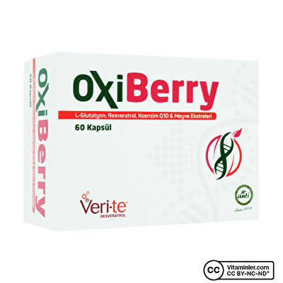 Anti Oxi Berry L-Glutatyon Resveratrol Koenzim Q10 60 Kapsül