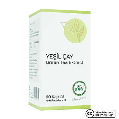 Anti Yeşil Çay Ekstresi 60 Kapsül