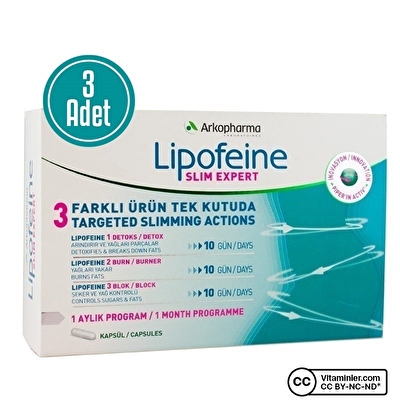 Arkopharma Lipofeine Slim Expert 3 Kutu 3 Al 2 Öde