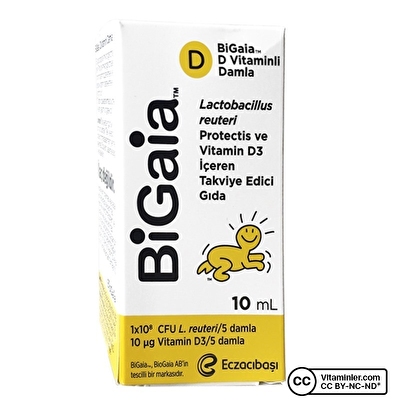 Bigaia D Vitaminli Damla Probiyotik 10 mL
