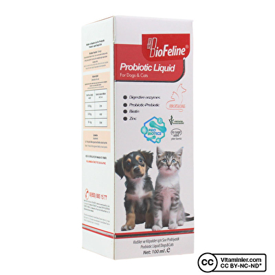 Biofeline Probiyotic For Cats and Dogs Liquid 100 mL