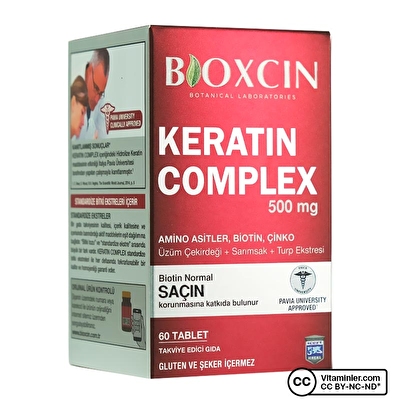 Bioxcin Keratin Complex 60 Tablet