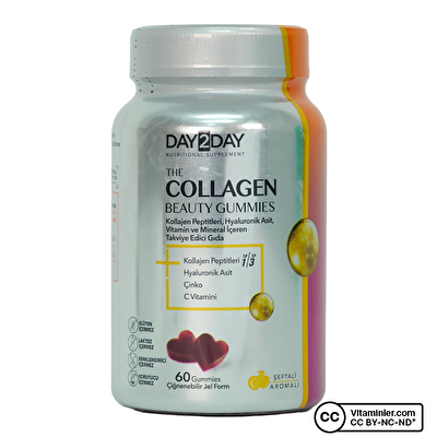 Day 2 Day The Collagen Beauty Gummies 60 Çiğnenebilir Form 
