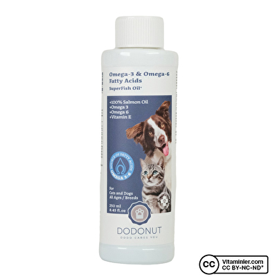 Dodonut Fish Oil For Cats and Dogs 250 mL
