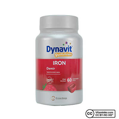 Dynavit Gummies Iron 60 Çiğnenebilir Form
