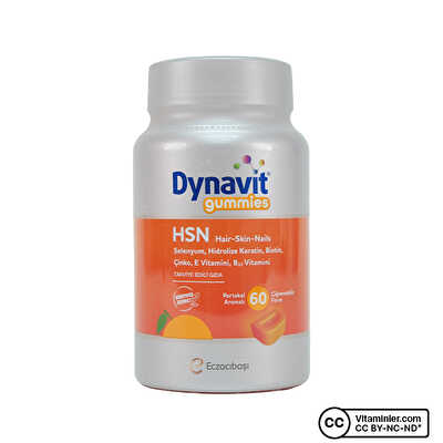Dynavit HSN Gummies 60 Çiğnenebilir Form