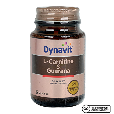 Dynavit L-Carnitine + Guarana 30 Tablet
