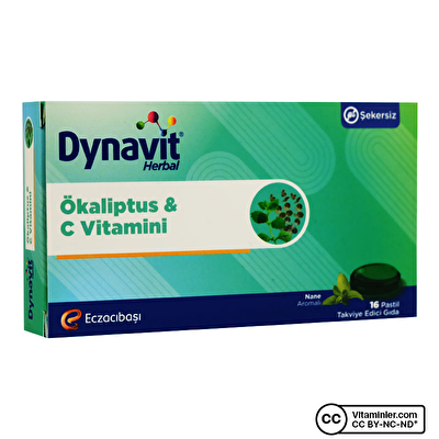 Dynavit Okaliptus + C Vitamini 16 Pastil