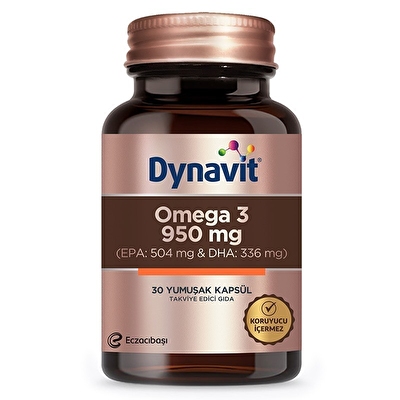 Dynavit Omega 3 950 Mg Balık Yağı 30 Kapsül
