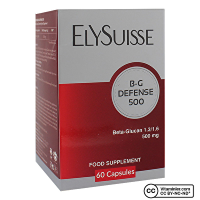 ElySuisse Beta Glukan Defense 500 60 Kapsül