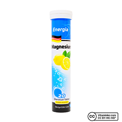 Energia Magnezyum 20 Efervesan Tablet