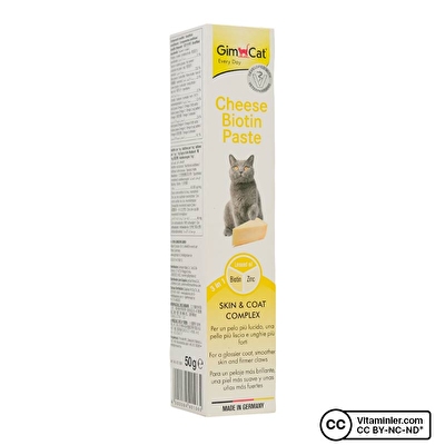 Gimcat Biotin Tüy Dökümü Önleyici Kedi Macunu 50 Gr 