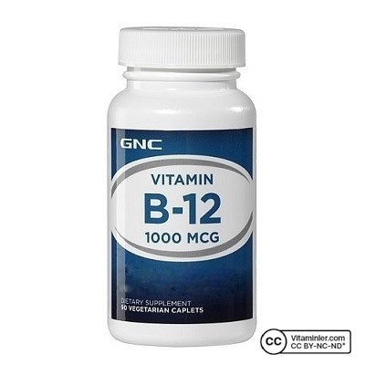 GNC B12 Vitamini 1000 Mcg 90 Tablet
