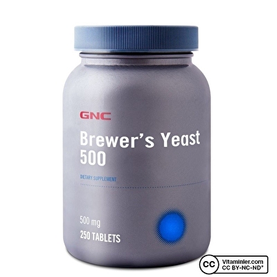GNC Brewer's Yeast 500 Mg 250 Tablet