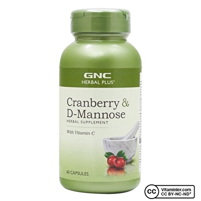 GNC Cranberry D-Mannose 60 Kapsül
