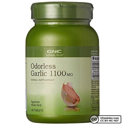 GNC Odorless Garlic 1100 Mg 100 Tablet