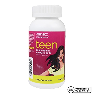 GNC Teen Multivitamin For Girls 12-17 120 Tablet