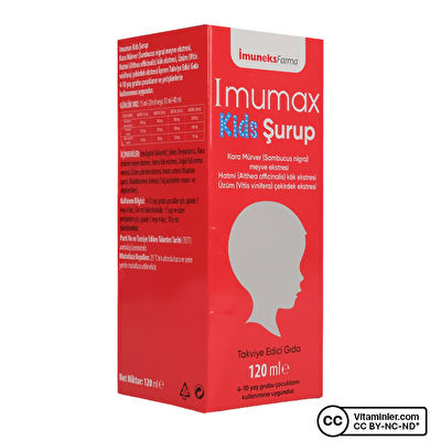 Imuneks Imumax Kids Şurup 120 mL