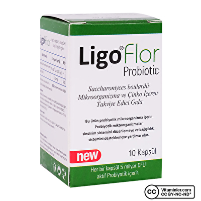 Ligoflor Probiyotik 10 Kapsül