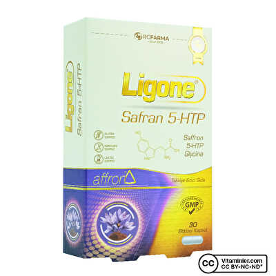 Ligone Safran + 5 HTP 30 Kapsül