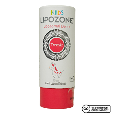 Lipozone Lipozomal Kids Demir 15 mL