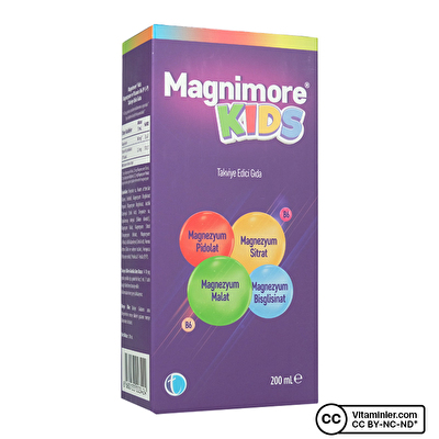 Magnimore Kids Magnezyum B6 200 mL