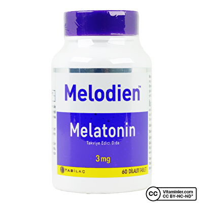 Melodien Melatonin 3 Mg 60 Dilaltı Tablet