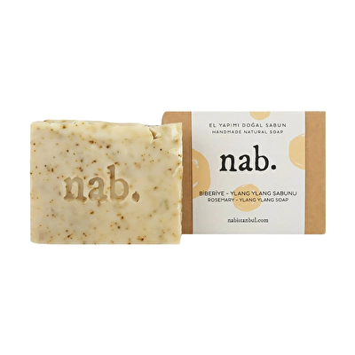 Nab. Doğal El Yapımı Biberiye-Ylang Ylang Sabunu 100 Gr