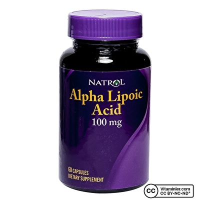 Natrol Alpha Lipoic Acid 100 Mg 60 Kapsül