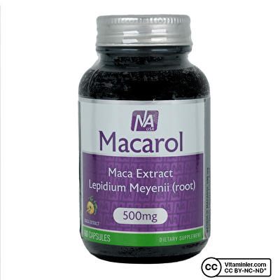 Natrol Macarol 500 Mg 60 Kapsül
