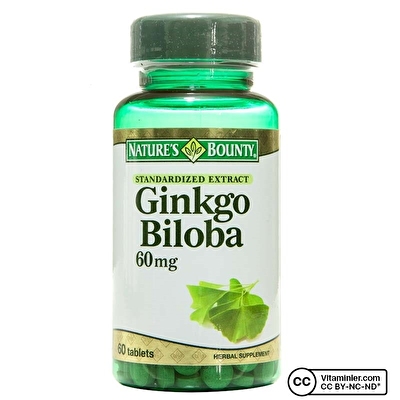 Nature's Bounty Gingko Biloba 60 Mg 60 Tablet