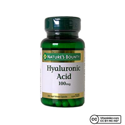 Nature's Bounty Hyaluronic Acid 100 Mg 30 Kapsül