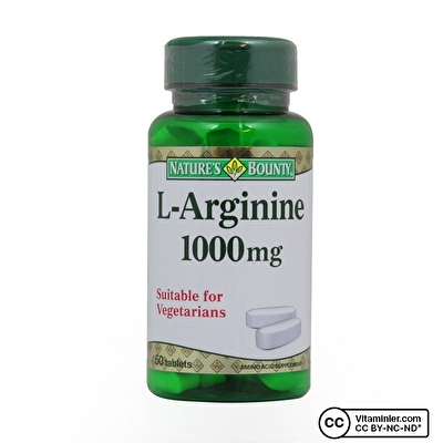 Nature's Bounty L-Arginine 1000 Mg 50 Tablet