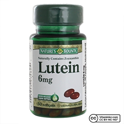 Nature's Bounty Lutein 6 Mg 50 Kapsül