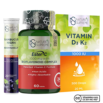 Nature's Supreme 3'lü Bağışıklık Seti