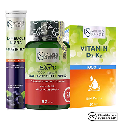 Nature's Supreme 3'lü Bağışıklık Seti