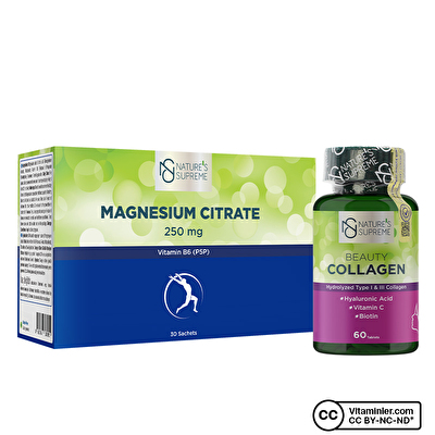 Nature's Supreme Beauty Collagen + Magnezyum Seti 