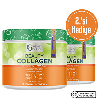 Nature's Supreme Beauty Collagen Powder 120 Gr 2 Adet