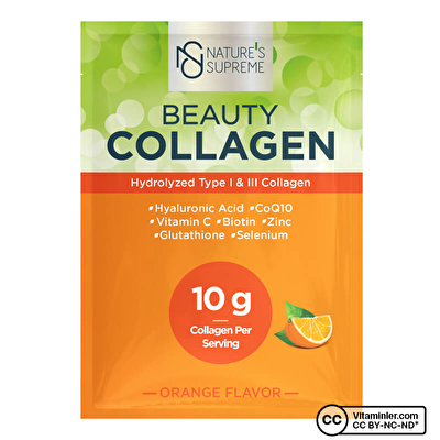Nature's Supreme Beauty Collagen Powder  1 Saşe Portakal