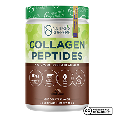 Nature's Supreme Collagen Peptides Powder 400 Gr