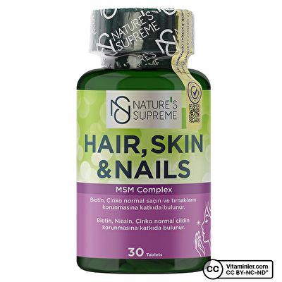 Nature's Supreme Hair Skin Nails 30 Tablet