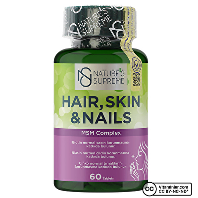 Nature's Supreme Hair Skin Nails 60 Tablet