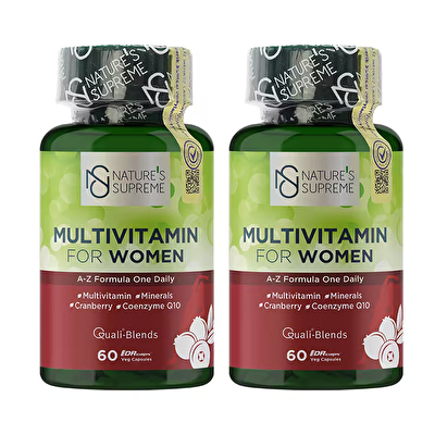 Nature's Supreme Multivitamin for Women 60 Kapsül 2 Adet