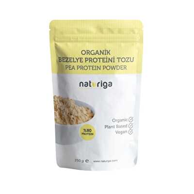 Naturiga Organik Bezelye Proteini Tozu 250 Gr