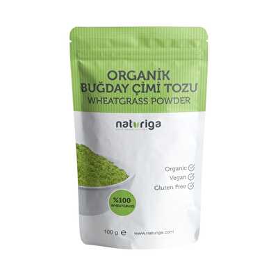 Naturiga Organik Buğday Çimi Tozu 100 Gr