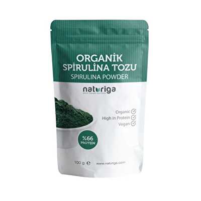 Naturiga Organik Spirulina Tozu 100 Gr