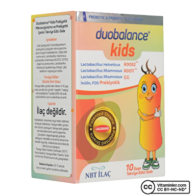 Nbt Duobalance Kids Probiyotik 10 Saşe