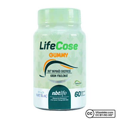 Nbt Life Life Cose Dut Yaprağı Ekstresi 60 Çiğnenbilir Form