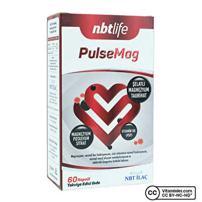 Nbt Life Pulse Mag Magnezyum 60 Kapsül